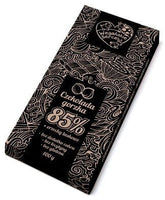 Chocolate negro vegano 85% con avellanas sin azúcar añadido 100g VEGAN HEART